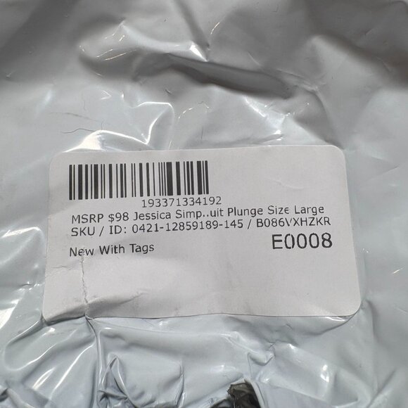 Jessica Simpson Venice Beach Printed One Piece Swimsuit Women's Size Large - Picture 8 of 8